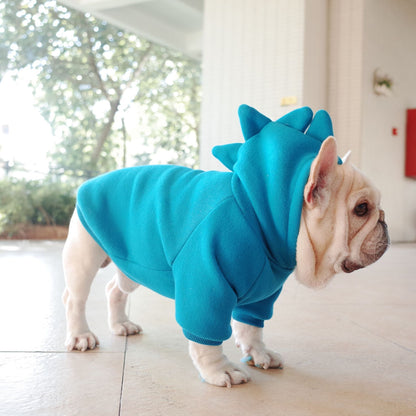 Pet Apparel Embroidery Cartoon Hooded Vest