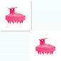 Silicone shampoo brush massager