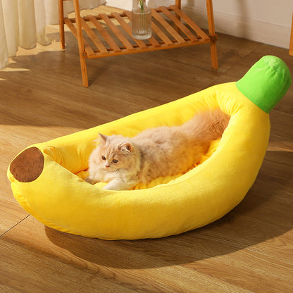 Pet Cushion Mat Banana Nest Removable And Washable