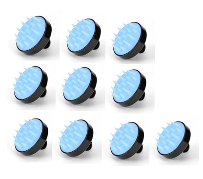 Silicone shampoo brush massager