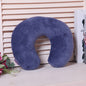 Monochrome u-shaped pillow neck pillow