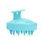 Silicone shampoo brush massager