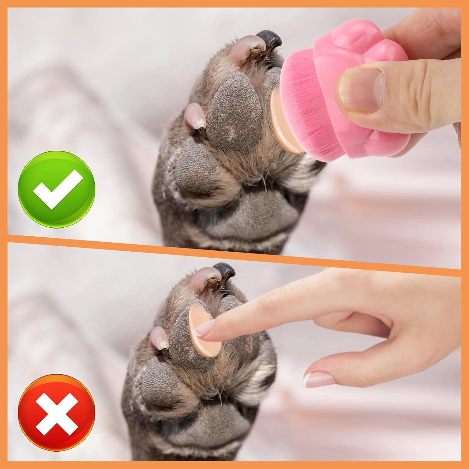 Dog Paw Balm Brush