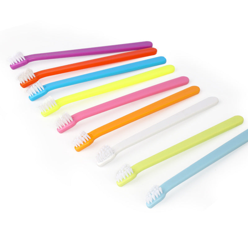 Pet Toothbrush Single Head Toothbrush Oral Cleaning