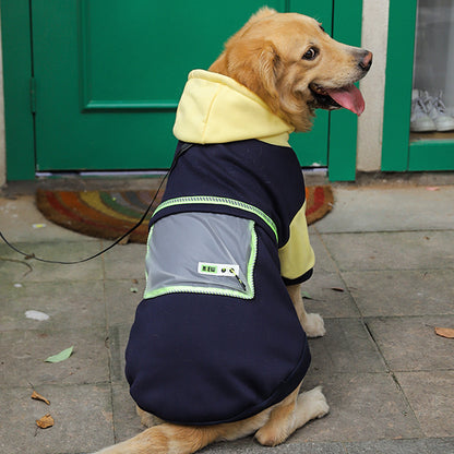Pet Apparel Embroidery Cartoon Hooded Vest