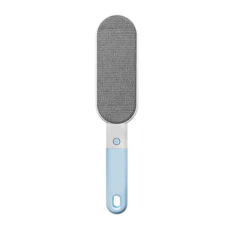 Pet Hair Removal Brush cleaning cat hair from clothes