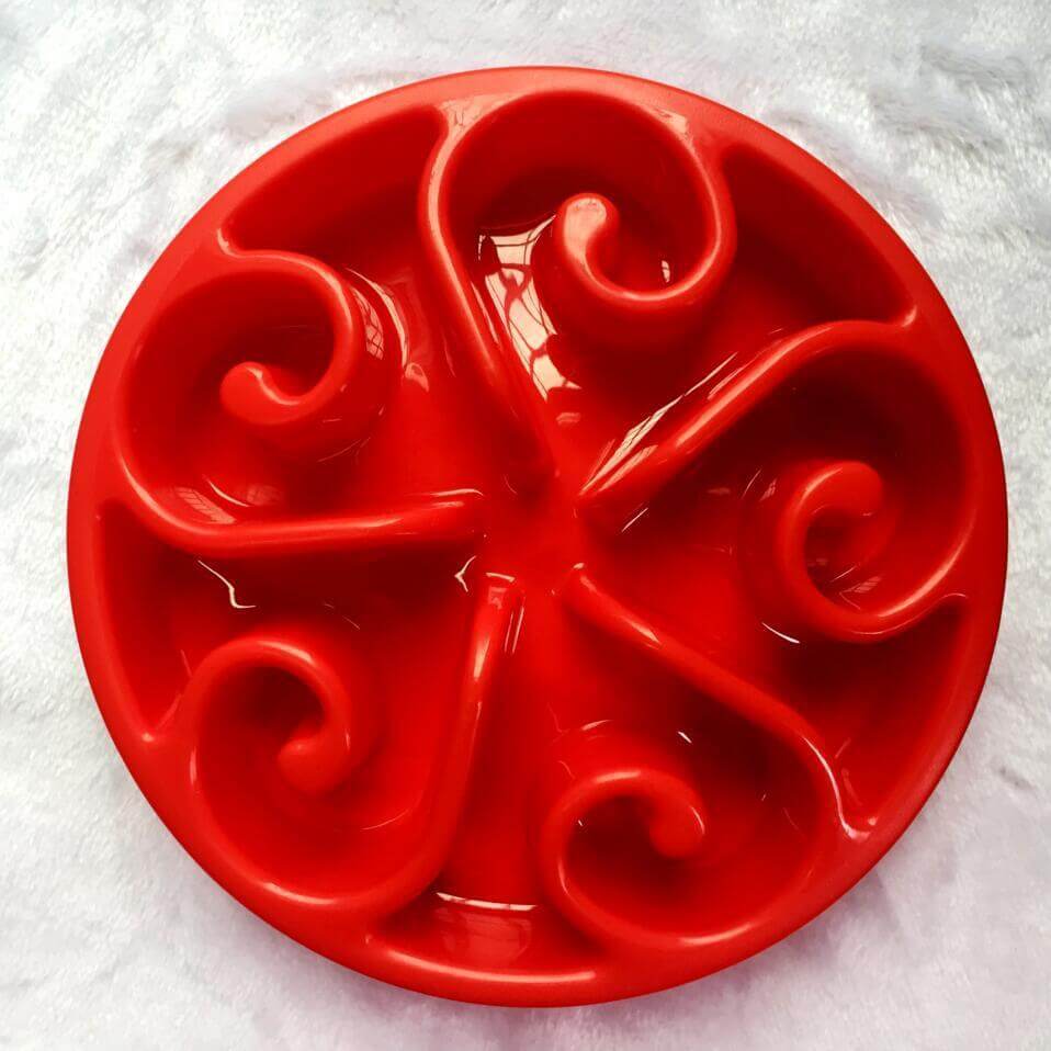 Pet Slow Food Bowl Anti-choking Food Apparatus