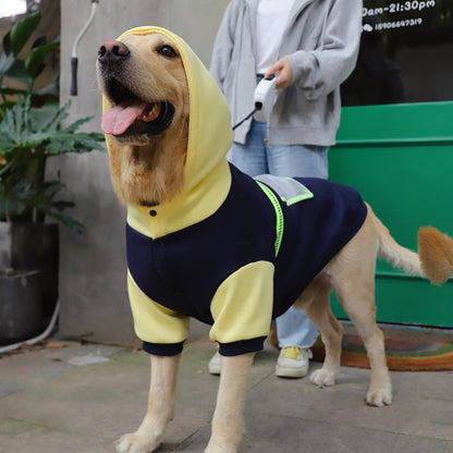 Pet Apparel Embroidery Cartoon Hooded Vest