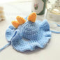 Wool Pet Hood Dogs And Cats Knitted Hat Prop Headdress