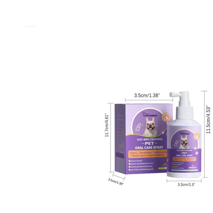 Pet Dog Cat Teeth Cleaning Spray