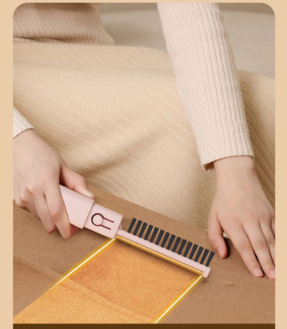 Pet Hair Removal Brush cleaning cat hair from clothes
