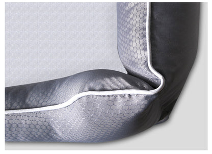 Pet Furniture Elevated Cat Beds With Removable Mattress Cover Suitable For Kitty, Puppy Or Small Animal Brand Design White Grey