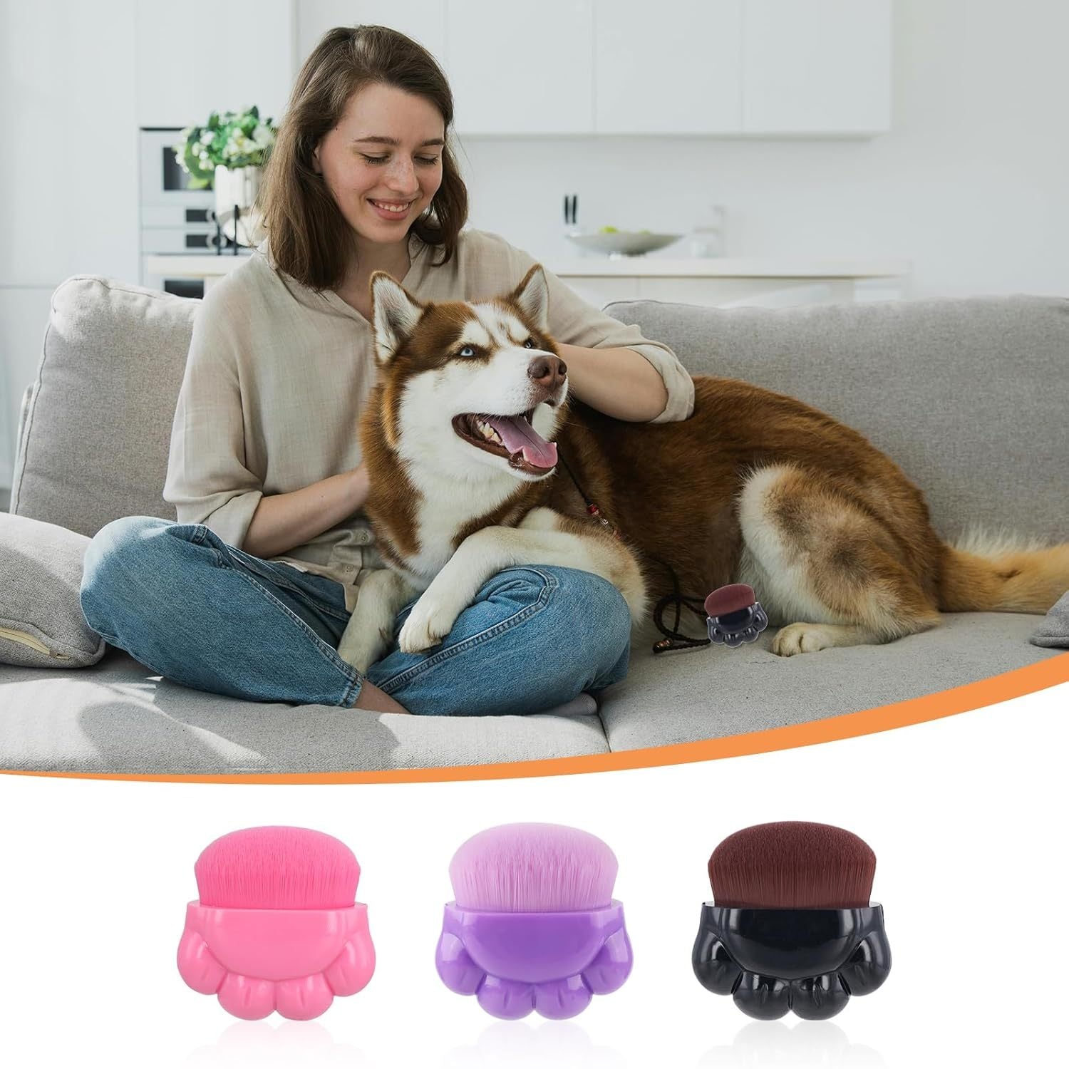 Dog Paw Balm Brush