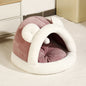Pet Tent Cave Bed For Cats Small Dogs Self-Warming Cat Tent Bed Cat Hut Comfortable Pet Sleeping Bed
