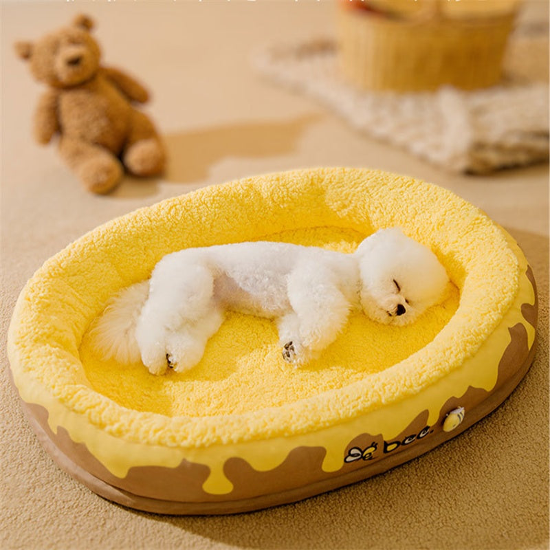 Dog Cat Four Seasons General Purpose Can Disassemble And Wash Warm Dog Bed Small Medium-sized Dog Dog Cat Litter Pet