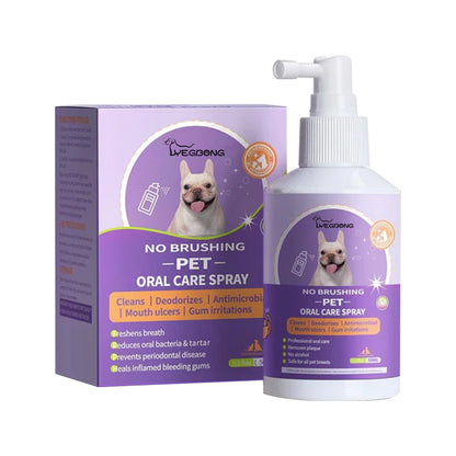 Pet Dog Cat Teeth Cleaning Spray