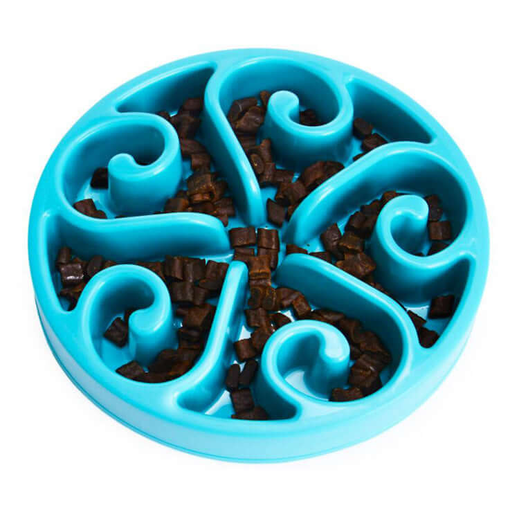 Pet Slow Food Bowl Anti-choking Food Apparatus